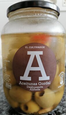 Foto de Aceituna gordal deshuesada aliñada