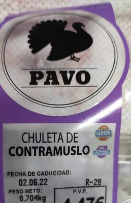 Foto de Chuleta de contramuslo de pavo