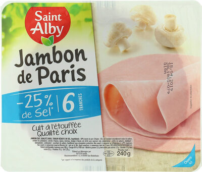 Foto de Jambon de Paris -25% de sel