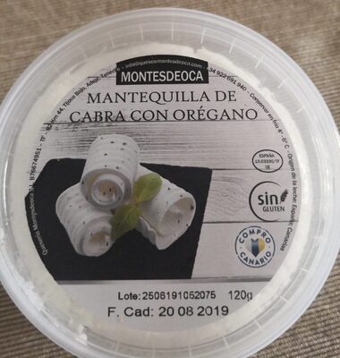 Foto de Mantequilla de cabra con orégano