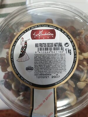 Foto de Mix frutos secos natural