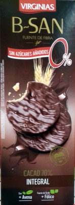 Foto de Galletas B-SAN Integral Chocolate sin azúcares añadidos