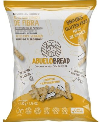 Foto de Picos de pan con pipas de girasol y aceite de oliva virgen sin gluten