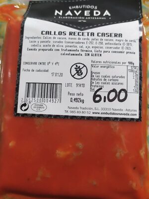 Foto de Callos receta casera