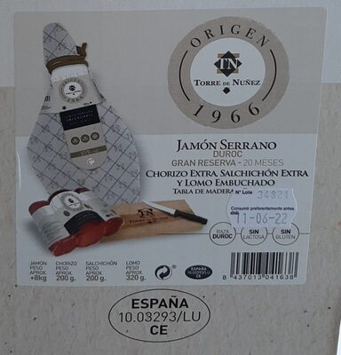 Foto de Jamon serrano duroc gran reserva