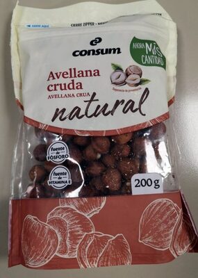 Foto de Avellana cruda natural
