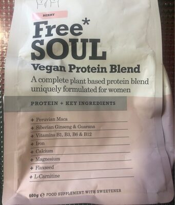 Foto de Free soul vegan protein blend