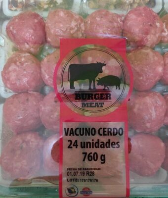 Foto de Albóndigas vacuno cerdo