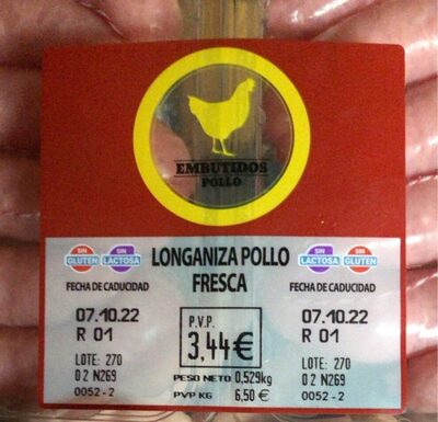Foto de Longaniza pollo