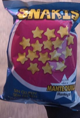 Foto de Snakis de maíz sabor mantequilla