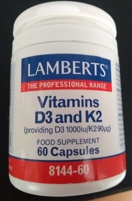 Foto de Vitamins D3 and K2