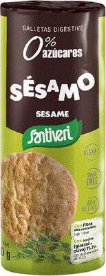 Foto de Galletas Digestive Sésamo 0% azúcares