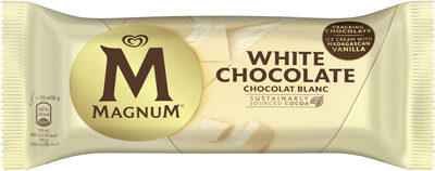Foto de Magnum Glace Bâtonnet Chocolat Blanc 1x110ml
