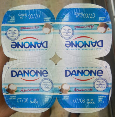 Foto de Yogur natural azucarado