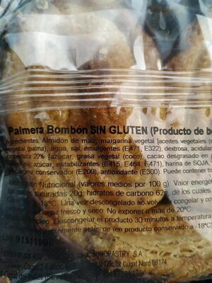 Foto de Palmera bombón sin gluten