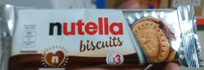 Foto de Biscuits Nutella x3 biscuits fourrés - 41,4g