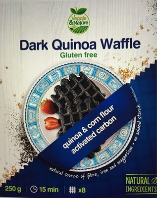 Foto de Dark quinoa waffle