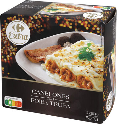 Foto de Canelones con Foie y Trufa