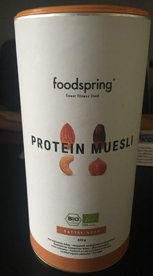 Foto de Foodspring Protein Müsli Dattel-nuss