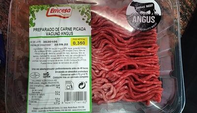 Foto de Preparado de carne picada vacuno angus