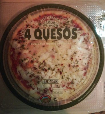 Foto de Pizza 4 quesos
