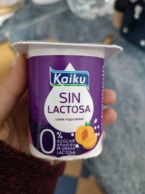 Foto de Sin lactosa yogur con piña