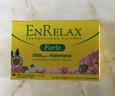 Foto de EnRelax, valeriana forte con pasiflora y espino blanco