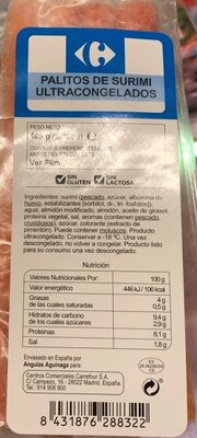 Foto de Palitos de surimi ultracongelados