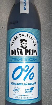 Foto de Salsa balsámica al vinagre de módena 0%