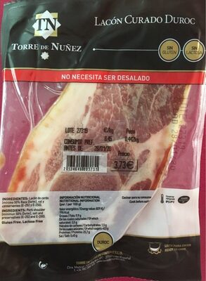 Foto de Lacon curado duroc