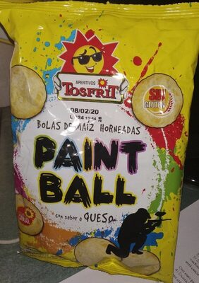 Foto de Paint ball (bolas de maíz sin gluten)