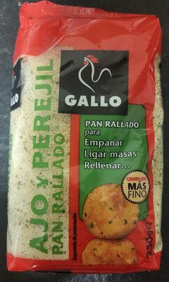 Foto de Ajo y Perejil Pan Rallado