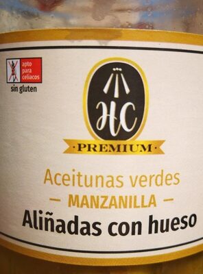 Foto de Aceitunas verdes aliñadas con hueso