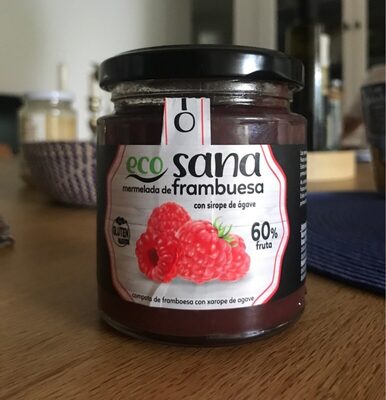 Foto de Eco Sana Mermelada BIO de frambuesas 60% fruta
