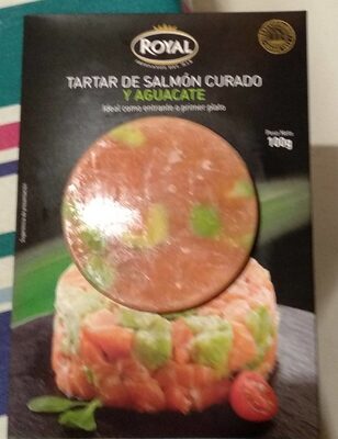 Foto de Tartar de salmón curado y aguacate