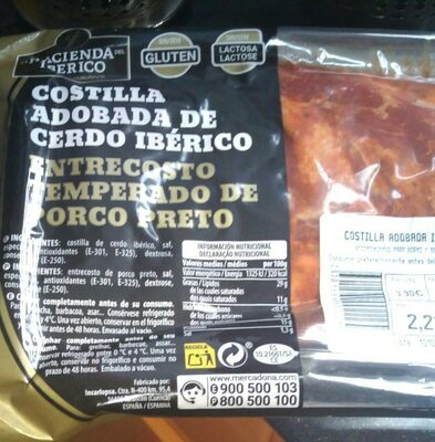 Foto de Costilla adobada de cerdo iberico