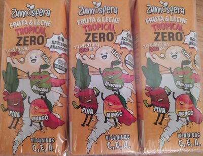 Foto de Zumos fruta y leche zero