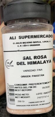 Foto de Sal rosa himalaya