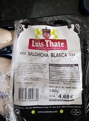 Foto de Salchicha blanca