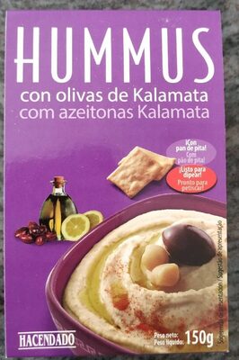 Foto de Hummus con olivas de kalamata