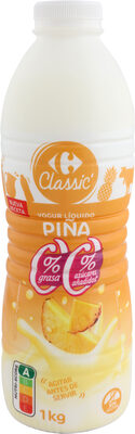 Foto de Yogur líquido piña sin azúcares