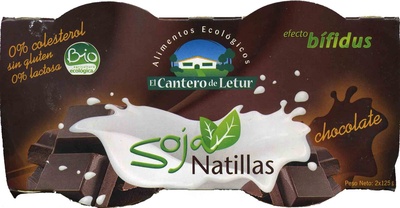 Foto de Natillas de soja Chocolate