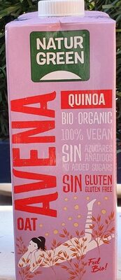 Foto de Avena Oat Quinoa 1L.Sin Azucares Añadidos