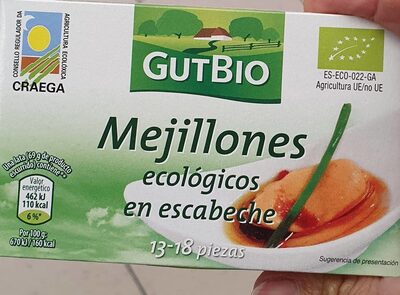 Foto de Mejillones ecológicos en escabeche