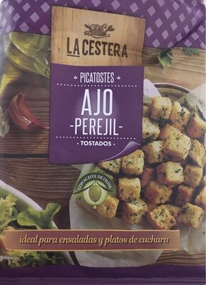Foto de picatostes ajo y perejil