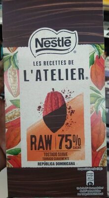 Foto de Raw chocolate negro de república dominicana tostado suave