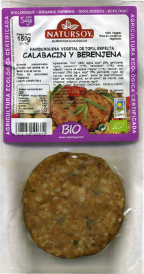 Foto de Hamburguesas vegetales de tofu, espelta, calabacín y berenjena