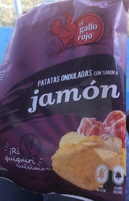 Foto de Patatas onduladas con sabor a jamon