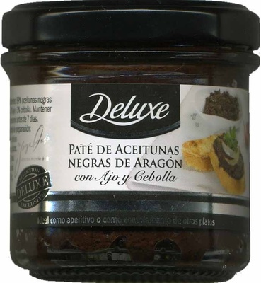 Foto de Paté de aceitunas negras de Aragón con ajo y cebolla