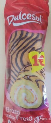 Foto de Brazo sabor fresa